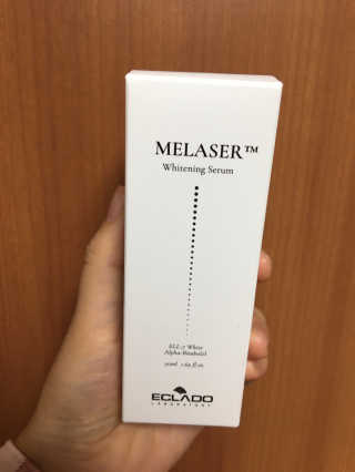 ECLADO 에끌라두 멜라이져 화이트닝 세럼 — 4점을 준 리뷰어가 2020년 10월 올린 사용 사진
