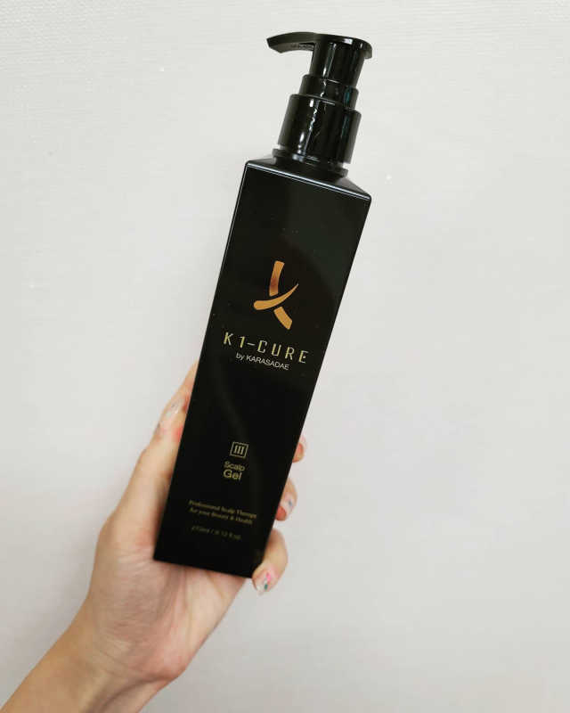 [두피헤어 트리트먼트] 케이원큐어 스켈프 젤 270ml 리뷰 사진