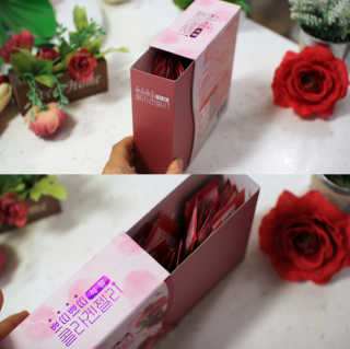 헬스업_쁘띠쁘띠석류콜라겐젤리_20g x 14포 — 5점을 준 리뷰어가 2020년 8월 올린 사용 사진
