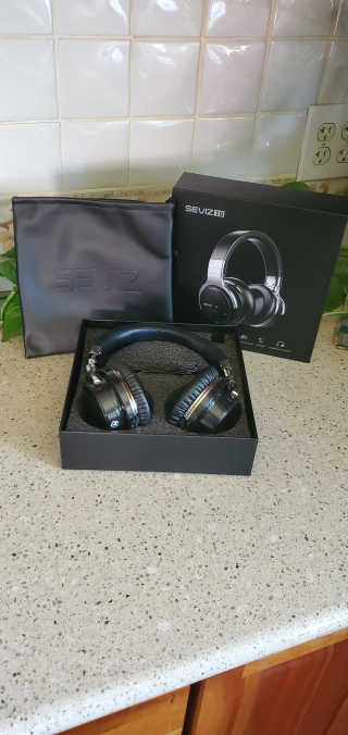 SEVIZ Bluetooth Headphones 10 3color — 5점을 준 리뷰어가 2020년 5월 올린 사용 사진