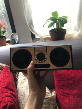 SEVIZ RETRO20W 레트로 블루투스 스피커 — 5점을 준 리뷰어가 2020년 7월 올린 사용 사진
