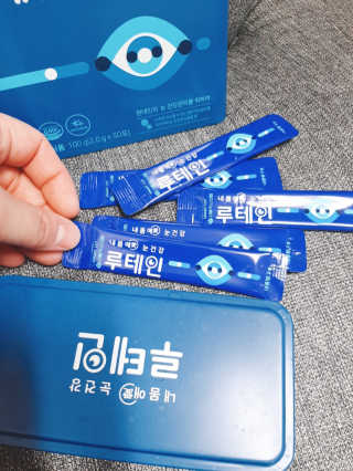 서울약사신협_내몸애눈건강루테인_2g x 50포 — 5점을 준 리뷰어가 2020년 9월 올린 사용 사진