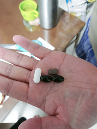 조은약초 꿀잠큐어 제주 감태추출물 감태정 600mg — 5점을 준 리뷰어가 2020년 5월 올린 사용 사진