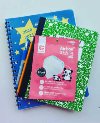 SOOMLAB Mask Kids - Airbon — 5점을 준 리뷰어가 2020년 9월 올린 사용 사진