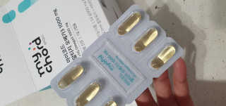 JW중외제약 마이코드 알티지 오메가3 1000 mg — 5점을 준 리뷰어가 2020년 9월 올린 사용 사진