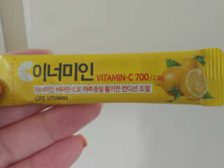 이너미인 VITAMIN-C 700 — 5점을 준 리뷰어가 2020년 9월 올린 사용 사진