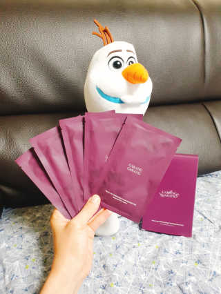 GARANG GARANG 피오니 룻 모이스처라이징 앤 수딩 마스크팩 — 5점을 준 리뷰어가 2020년 4월 올린 사용 사진