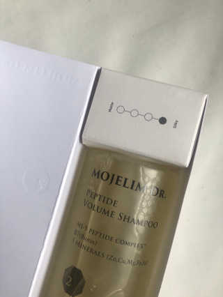 모제림닥터 펩타이드 실키 볼륨 샴푸 — 4점을 준 리뷰어가 2020년 9월 올린 사용 사진