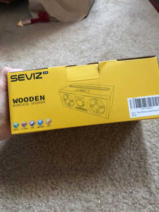 SEVIZ RETRO20W 레트로 블루투스 스피커 — 4점을 준 리뷰어가 2020년 6월 올린 사용 사진