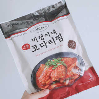 미정이네 코다리찜 [미정이네] 코다리찜 간편식 요리키트 — 5점을 준 리뷰어가 2020년 4월 올린 사용 사진