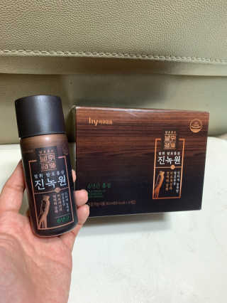 한국야쿠르트 발휘 발효홍삼 진녹綠원 — 4점을 준 리뷰어가 2020년 11월 올린 사용 사진