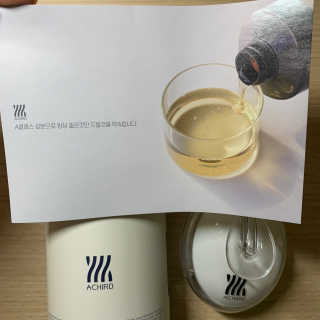 에이처드 유산균 탈모 샴푸 500ml — 5점을 준 리뷰어가 2020년 9월 올린 사용 사진