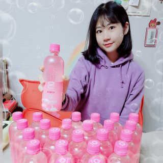 [활력충전 이온음료] 히말라야 핑크솔트를 담은 핑크온 — 5점을 준 리뷰어가 2020년 10월 올린 사용 사진