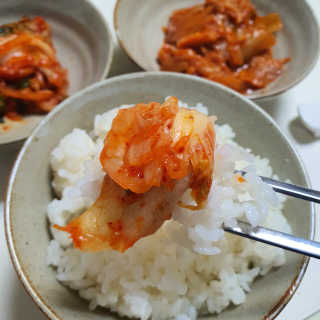 [풀무원] 들기름 볶음김치, 톡톡 김치, 깔끔한 김치 — 5점을 준 리뷰어가 2020년 6월 올린 사용 사진