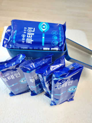 서울약사신협_내몸애눈건강루테인_2g x 50포 — 4점을 준 리뷰어가 2020년 12월 올린 사용 사진