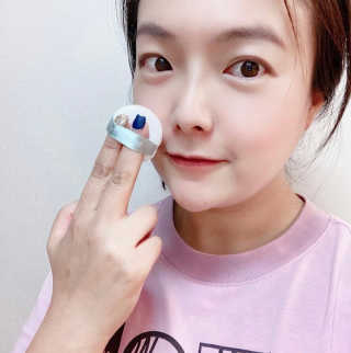 본다움 빠이빠이 세범 파우더 — 5점을 준 리뷰어가 2020년 10월 올린 사용 사진
