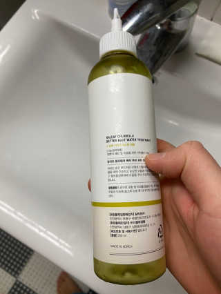 달리프 클로렐라 베러 루트 워터트리트먼트 200ml — 5점을 준 리뷰어가 2020년 3월 올린 사용 사진