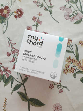 JW중외제약 마이코드 알티지 오메가3 1000 mg — 5점을 준 리뷰어가 2020년 7월 올린 사용 사진