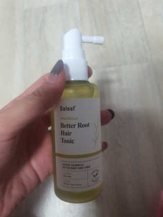 달리프 클로렐라 베러 루트 헤어토닉 100ml — 5점을 준 리뷰어가 2020년 11월 올린 사용 사진