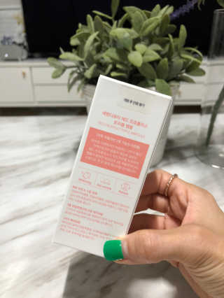 세렌디뷰티 레드 프로폴리스 트리플 앰플 — 3.5점을 준 리뷰어가 2020년 8월 올린 사용 사진