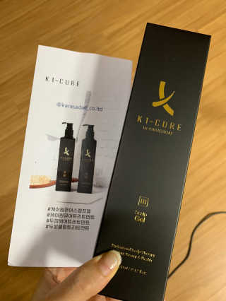 [두피헤어 트리트먼트] 케이원큐어 스켈프 젤 270ml — 5점을 준 리뷰어가 2020년 9월 올린 사용 사진