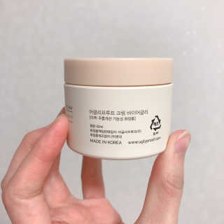 어글리프루프 크림 바이어글리 하이드레이션 샤워 50ml — 5점을 준 리뷰어가 2020년 11월 올린 사용 사진