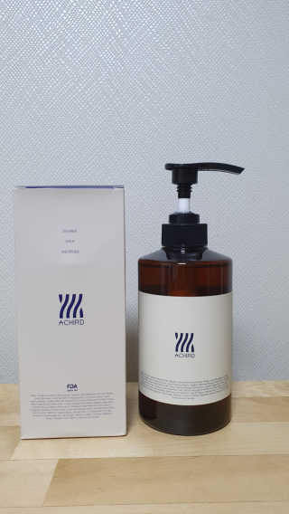 에이처드 유산균 탈모 샴푸 500ml — 5점을 준 리뷰어가 2020년 9월 올린 사용 사진