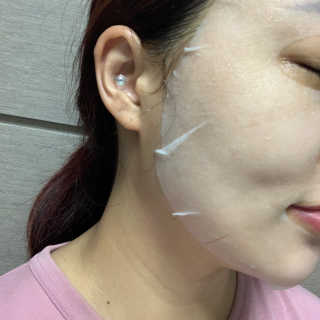 비피도랩 프로클리닉 폴루션에이징 프로텍트 마스크 — 5점을 준 리뷰어가 2020년 8월 올린 사용 사진