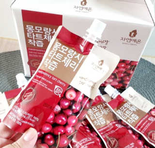 자연에온 몽모랑시 타트체리 착즙 100mL 10개입 2BOX — 5점을 준 리뷰어가 2020년 10월 올린 사용 사진
