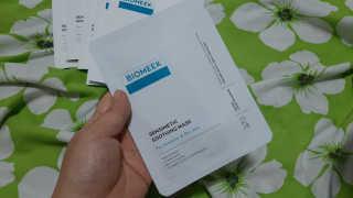 바이오믹 BIOMEEK SENSIMETIC SOOTHING MASK.S — 5점을 준 리뷰어가 2020년 7월 올린 사용 사진