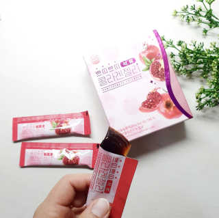 헬스업_쁘띠쁘띠석류콜라겐젤리_20g x 14포 — 5점을 준 리뷰어가 2020년 10월 올린 사용 사진