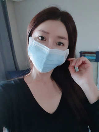 [더심플마켓] 마스크키퍼 — 5점을 준 리뷰어가 2020년 4월 올린 사용 사진