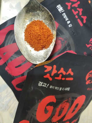 갓소스 만능양념소스 60gx4팩 1,2,3단계샘플러60gx3팩 — 5점을 준 리뷰어가 2020년 6월 올린 사용 사진