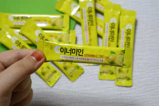 이너미인 VITAMIN-C 700 — 5점을 준 리뷰어가 2020년 8월 올린 사용 사진