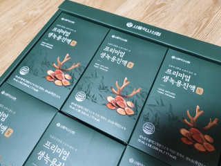 서울약사신협 약사신협_생녹용 진액_70ml x 30포 — 4.5점을 준 리뷰어가 2020년 9월 올린 사용 사진
