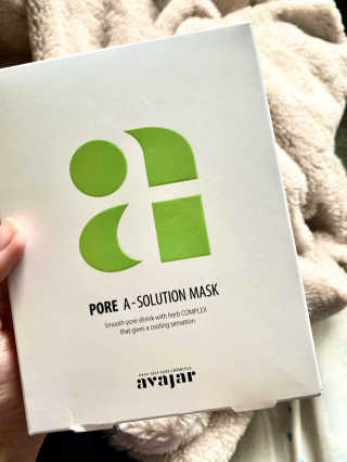 Avajar A-Solution 마스크 — 4점을 준 리뷰어가 2020년 12월 올린 사용 사진
