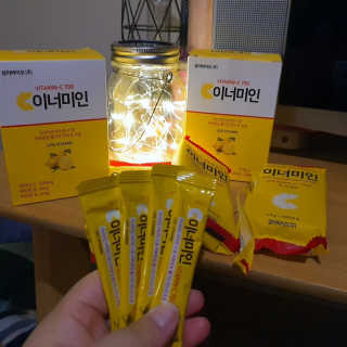 이너미인 VITAMIN-C 700 — 4점을 준 리뷰어가 2020년 9월 올린 사용 사진