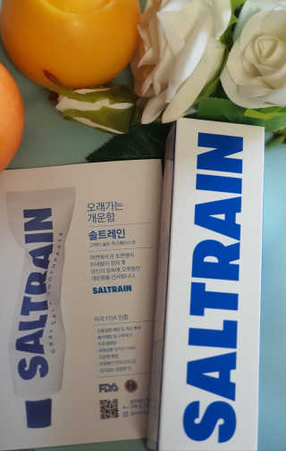 오래가는 개운함 솔트레인 그레이솔트 투스페이스트 2개 — 4.5점을 준 리뷰어가 2020년 8월 올린 사용 사진