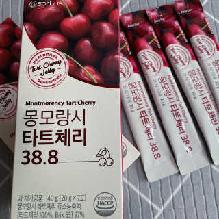 소버스 몽모랑시 타트체리 38.8 — 5점을 준 리뷰어가 2020년 9월 올린 사용 사진