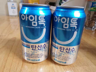 일화 아임톡 탄산수 355ml X 24캔 — 5점을 준 리뷰어가 2020년 4월 올린 사용 사진