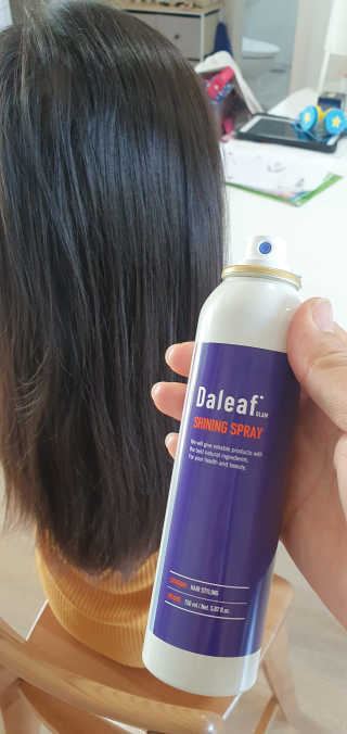달리프 글램 샤이닝 스프레이 150ml — 5점을 준 리뷰어가 2020년 11월 올린 사용 사진