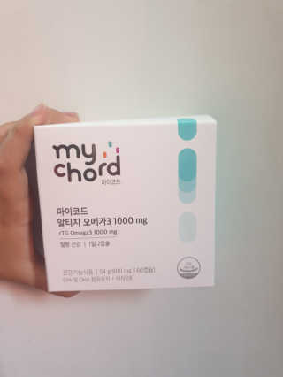 JW중외제약 마이코드 알티지 오메가3 1000 mg — 3.5점을 준 리뷰어가 2020년 7월 올린 사용 사진