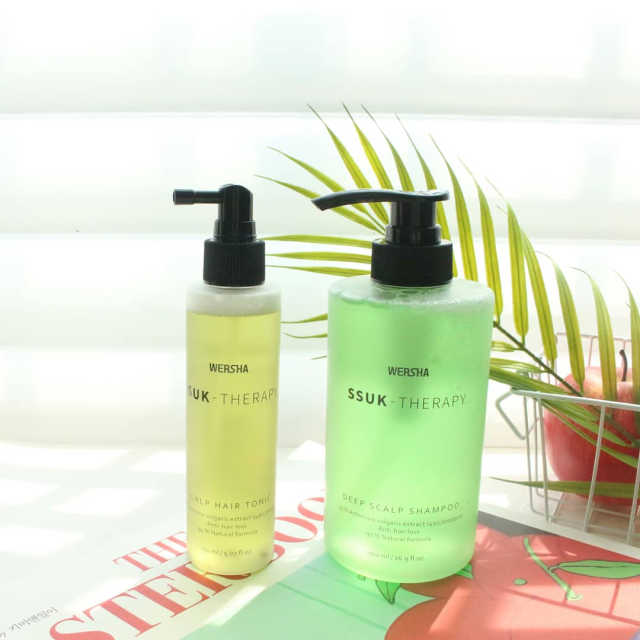 워샤 쑥테라피 딥스칼프 샴푸 500ml + 헤어토닉 150ml 리뷰 사진
