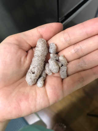 산들녘 둥근마 현미 찹쌀 과자와 둥근마 현미 찹쌀 10초 죽 — 5점을 준 리뷰어가 2020년 7월 올린 사용 사진