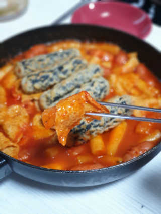 화곡미담 옛날 떡볶이 — 5점을 준 리뷰어가 2020년 4월 올린 사용 사진