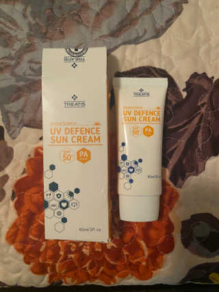트리티스 US [TREATIS] UV Defence Sun Cream PA+++ / SPF50+ — 5점을 준 리뷰어가 2021년 1월 올린 사용 사진