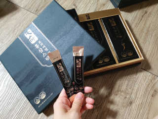 헬스업_천명진프리미엄홍삼스틱_10ml x 30포 — 5점을 준 리뷰어가 2020년 8월 올린 사용 사진