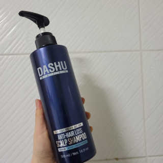 다슈코리아 다슈 데일리 단백질 한방 두피 골드 샴푸 500ml — 5점을 준 리뷰어가 2020년 4월 올린 사용 사진
