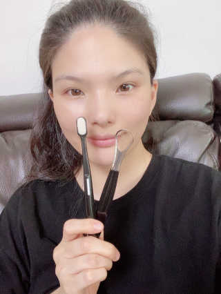 덴탈아이디어 미세모 만모칫솔 2p + 스텐 혀클리너 2p — 4점을 준 리뷰어가 2020년 8월 올린 사용 사진