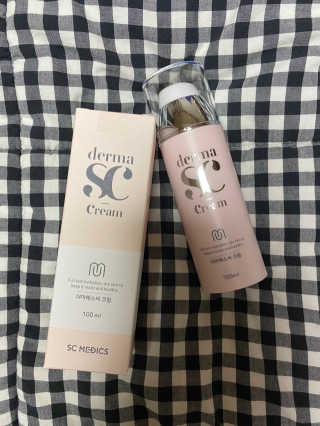 derma SC-Cream 더마에스씨 크림 100ml — 5점을 준 리뷰어가 2020년 4월 올린 사용 사진